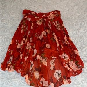 Free People Strapless Shirt/Dress Highlow